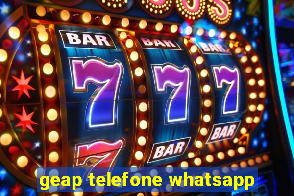 geap telefone whatsapp